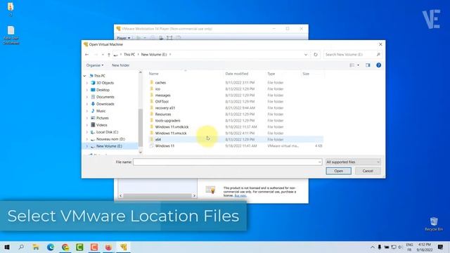 Fix VMware error while opening the virtual machine internal error | How To Solve vmware error смотреть онлайн