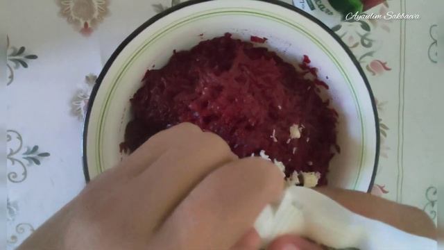 Қызылша салат.Оңай рецепт.Казакша рецепт.