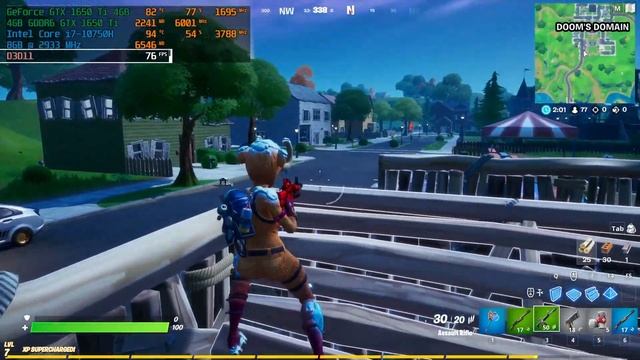 Laptop Gaming Lenovo IdeaPad 3 15IMH05 - Fortnite Gameplay & FPS