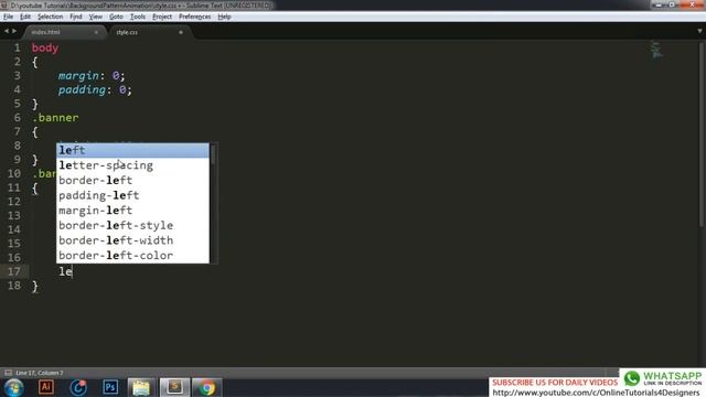 Background Pattern Animation - Css Animation Effects - Pure Css Tutorials For Beginners смотреть онлайн