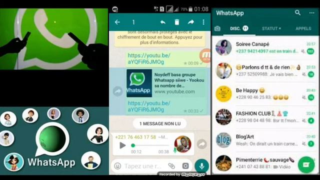 Comment identifier les personnes qui ont lu son message sur groupe Whatsapp смотреть онлайн