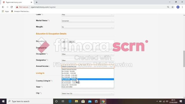 இலவச திருமண இணையதளம் rajammatrimony.com ல் பதிவு செய்வது எப்படி? /How to register for rajammatrimon смотреть онлайн
