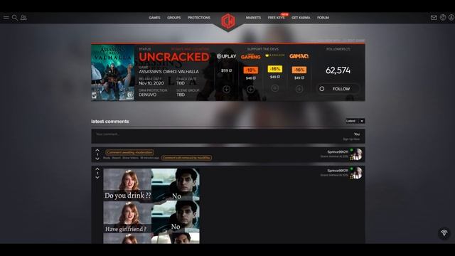 Плохие Новости по Взлому ASSASSIN'S CREED:VALHALLA!Русский в HITMAN 3!Little Nightmares II DENUVO? смотреть онлайн