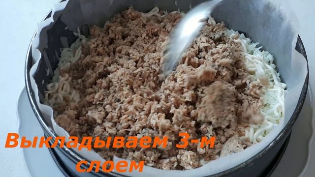 Салат «Мимоза». Вкусные Салаты на Праздничный стол. Салат «Мимоза» с рыбными консервами. смотреть онлайн