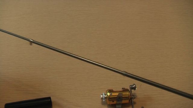 Удочка мини карманная в виде ручки. Portable fishing rod pen. смотреть онлайн