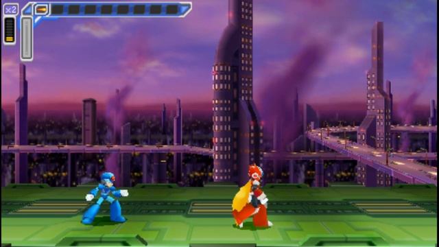 Mega Man Maverick Hunter X ... (PSP) Gameplay смотреть онлайн