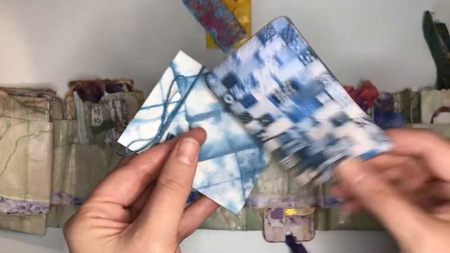 MINI-JOURNAL Accordion Style with Dragonfly Theme, QUICK Journal Flip Through смотреть онлайн