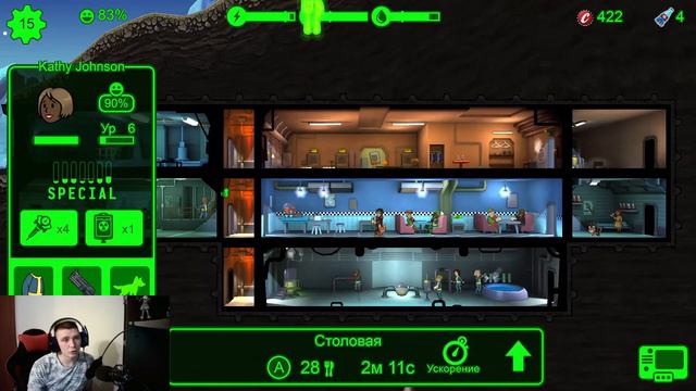 Fallout Shelter. Режим Выживания. Часть 2. Steam бесплатные игры. смотреть онлайн
