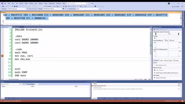 x86 Processor Assembly Language Lab 1 (Part 1) смотреть онлайн
