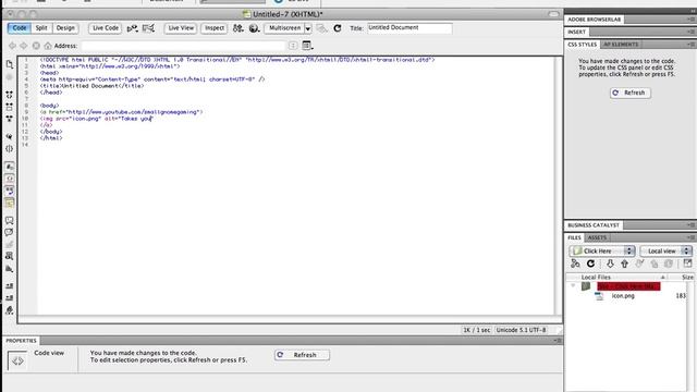 How to create an image link in Adobe DreamWeaver CS 5.5 смотреть онлайн