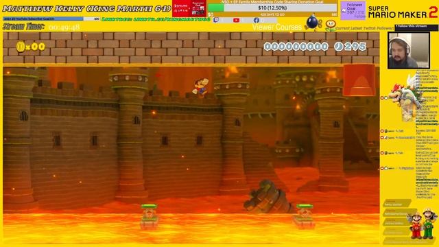 Super Mario Maker 2 Viewer Courses Stream #75 (Nintendo Switch) смотреть онлайн