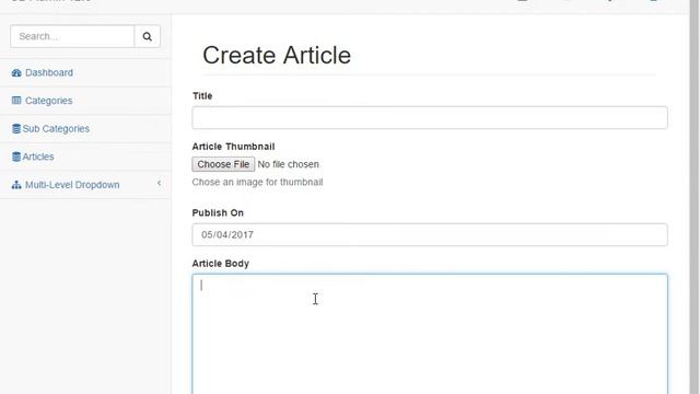 Create Articles ~ Developing TheNews Website Larave 5.4 (Khmer) смотреть онлайн
