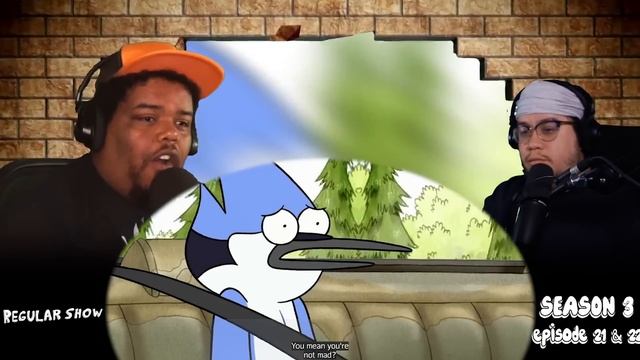 BEST BURGER! | Regular Show Season 3 Episode 21 & 22 GROUP REACTION смотреть онлайн