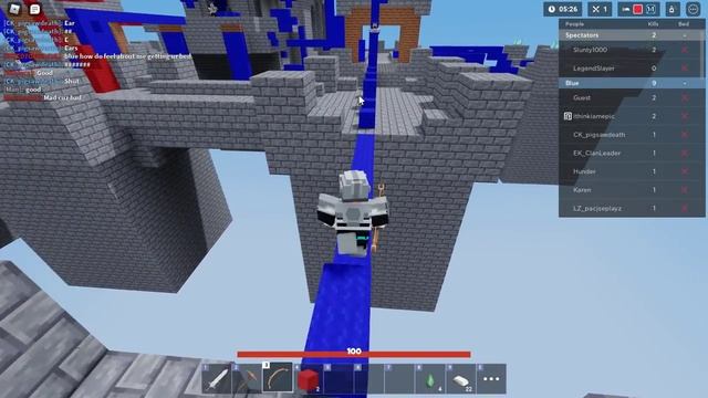 BedWars on Roblox смотреть онлайн