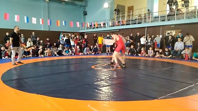 Хохлачёв Никита - Самодуров Миша 3 схватка в 53 кг Донецк смотреть онлайн