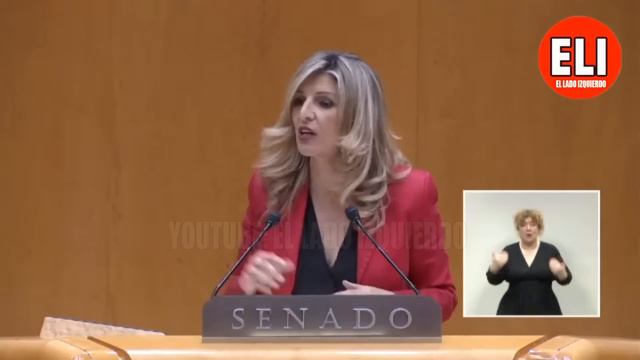 VACILADA ÉPICA de Yolanda Díaz a senadora del PP x REVIVIR un BULO ¡Solo existe en la cabeza del PP смотреть онлайн