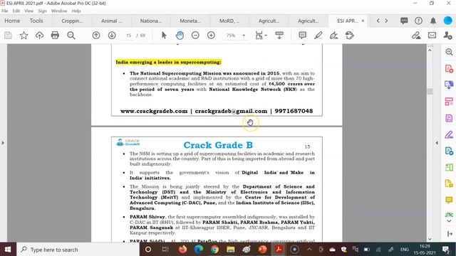 NABARD Grade A Course Details