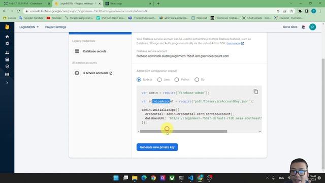 React Login Google | setup Firebase Admin EP15 | รอยไถ พัฒนา смотреть онлайн