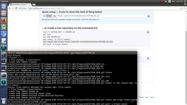 Using GitHub and GitLab: Working with repositories смотреть онлайн