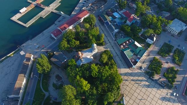 Крымъ 4К: Керченскій заливъ, портовые причалы смотреть онлайн