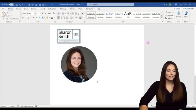 Crop Photo into Circle or Other Shapes in Word & PowerPoint - Crop a Picture to Fit in a Shape смотреть онлайн