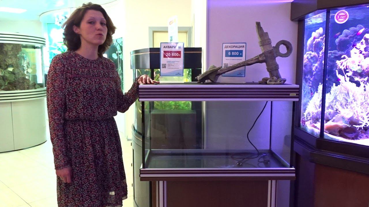 Аквариум с тумбой Anubias B-850F смотреть онлайн