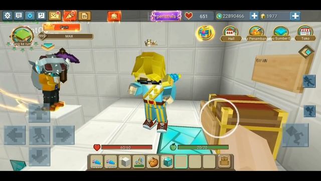 PARKOUR [EASY STARGUN] [NORMAL CROSS SLASH] [HARD GOLD BAR] PART 2 SKYBLOCK #Blockman Go Blocky Mod смотреть онлайн