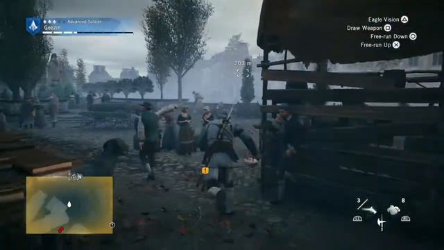 AC Unity Full Map Exploration - All Districts Pt 2 смотреть онлайн