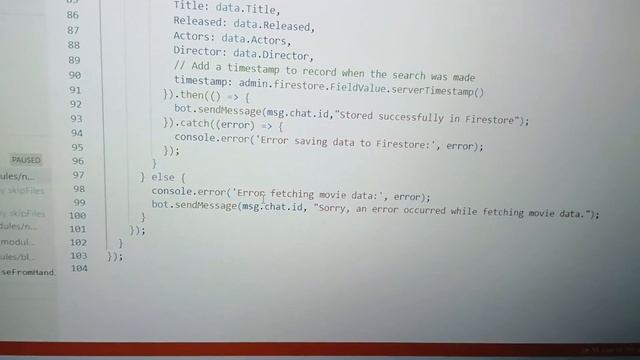 Interactive Telegram chatbot with Firebase using API смотреть онлайн