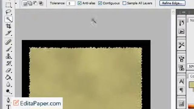 CREATE OLD BURNT PARCHMENT PAPER IN PHOTOSHOP CS3 1 смотреть онлайн