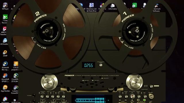 foobar 2000 theme Tape Deck Pioneer RT909 смотреть онлайн