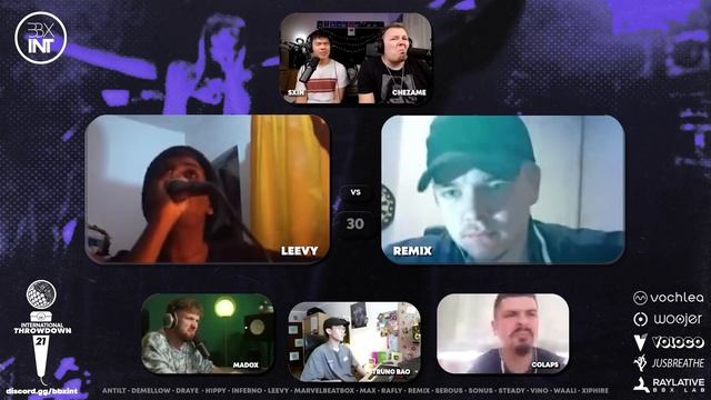 REMIX ?? vs LEEVY ?? | TOP 16 | International Throwdown '21 ? смотреть онлайн