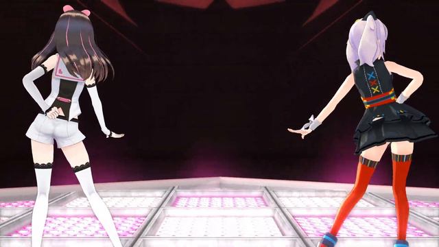 【MMD】輝夜月とキズナアイで愛Dee【FULL HD 1920x1080】 смотреть онлайн