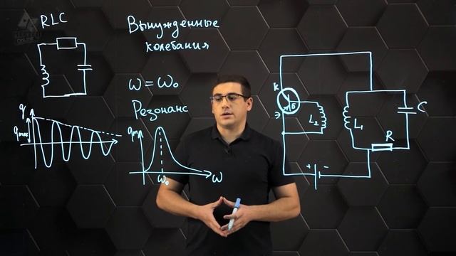 Вынужденные электромагнитные колебания. Автоколебания. 11 класс. смотреть онлайн