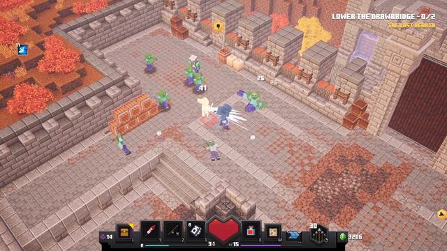 Minecraft Dungeons - 2022 Gameplay - Pumpkin Pastures смотреть онлайн
