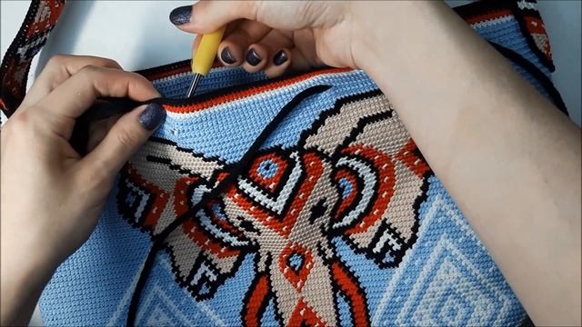Сумка Мочила. Часть 4: Шнур и кисточки / Mochila bag. Part 4: Cord and tassels смотреть онлайн