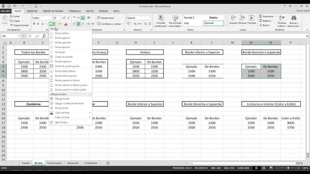 Excel 2013 Básico: 6. Formato de celdas 1/2 смотреть онлайн