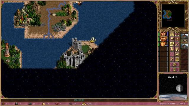 Heroes 3 Complete playthrough: Pandora's Box (200%, Rampart), part 1 смотреть онлайн