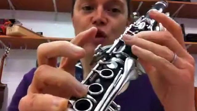 F# Major 3 Octave Scale Tutorial for Bb Clarinet смотреть онлайн