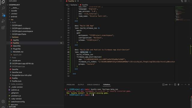 12 Delivering Builds To Firebase App Distribution [IOS] смотреть онлайн
