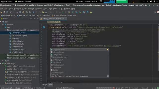 Curso Android con Kotlin: Interfaz de Usuario - Controles básicos I - Botones I #12 смотреть онлайн