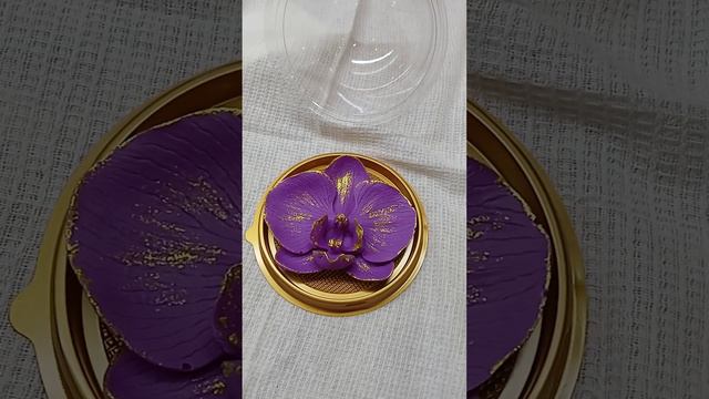 Орхидея из шоколада!