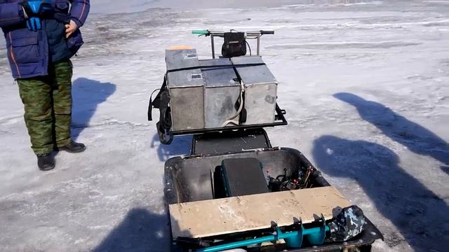 Мотосани Сузубарь (на базе мопеда Suzuki)