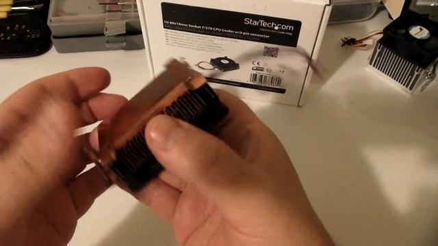 StarTech FAN3701U 1U 60x10mm Socket 7/370 CPU Cooler Fan Copper Heatsink смотреть онлайн