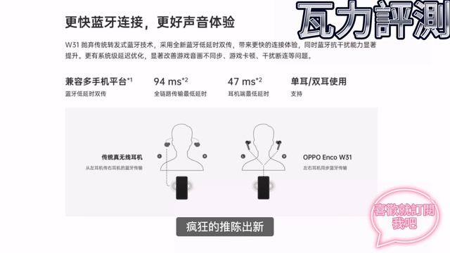 最快的无线耳机、最快的无线充电——OPPO W31无线耳机上手体验 смотреть онлайн