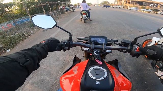 2022 New Model Honda CB 300F First Ride Review | Specification?New Features?On Road Price & Mileage смотреть онлайн