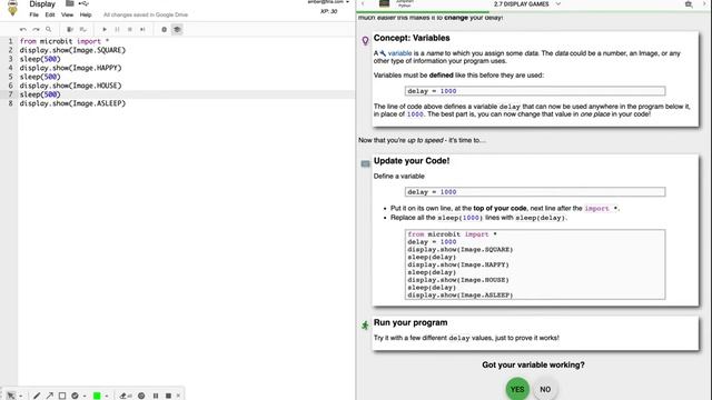 Jumpstart Python - Lesson 2, Variables смотреть онлайн