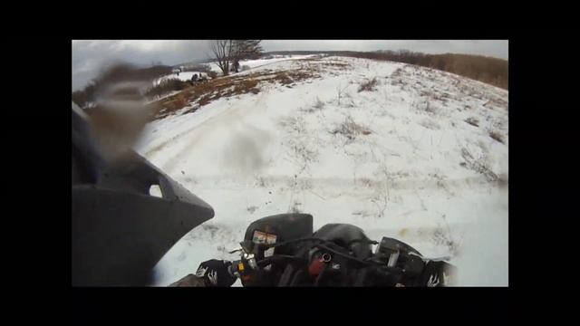 Honda TRX400EX Snow Ride Part 1 смотреть онлайн