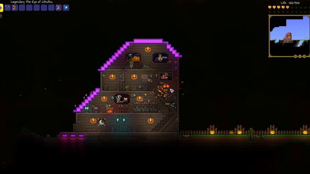 Террария /Солнечное затмение/ Без брони, эксперт, йо - йо. смотреть онлайн