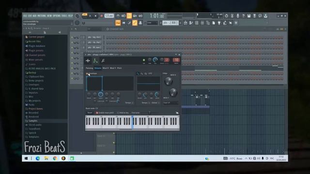 СОЗДАЕМ АТМОСФЕРНЫЙ БИТ НА СТАНДАРТНЫХ ПЛАГИНАХ В FL STUDIO 20 смотреть онлайн